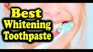 Best Whitening Toothpaste Consumer Reports [upl. by Neerol]