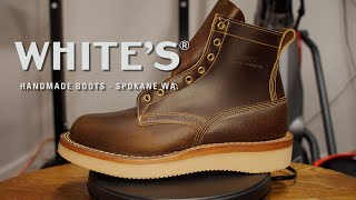 Whites C350CSRambler Boot in Cinnamon Waxed Flesh Unboxing and Initial Impressions [upl. by Horst]