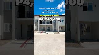 3BR Townhouse Complete at Madison Residences San Pedro Laguna  Only 40 Minutes to Makati amp BGC [upl. by Hulburt82]