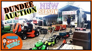 Dundee Auction LawnBoy Toro Husqvarna John Deere JS63 Mowers n Blowers [upl. by Scevo]