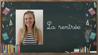 Les comptines de Pauline  La rentrée [upl. by Ayekal]