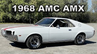 1968 AMC AMX FOR SALE [upl. by Ellennad]