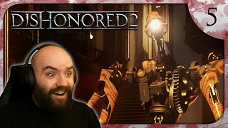 The Clockwork Mansion  Dishonored 2  Blind Playthrough Part 5 [upl. by Him]