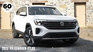 2024 Volkswagen Atlas Review  BIG Changes for 2024 [upl. by Ayal]