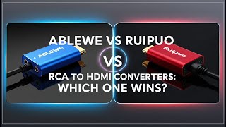 Ablewe vs RuiPuo RCA to HDMI Converter – Which One Is Better [upl. by Mecke]