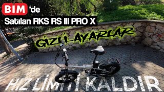 Bimde Satılan RKS RS 3 PRO X Özellikleri  Hız Limiti Kaldırma  Gizli Ayarlar [upl. by Inoue]