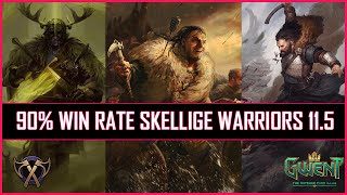 Gwent  90 Win Rate Skellige Warriors 115  Took Me To ProRank [upl. by Sullivan321]