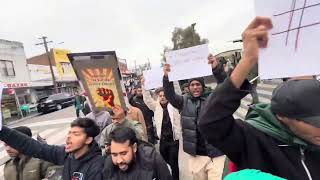 Protest at Lakemba Sydney Australia [upl. by Leksehcey]