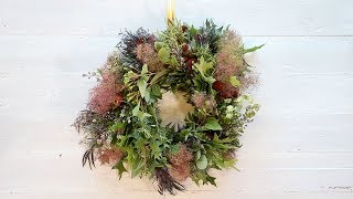 How to Make An Autumn Wreath  Sunset [upl. by Clive18]