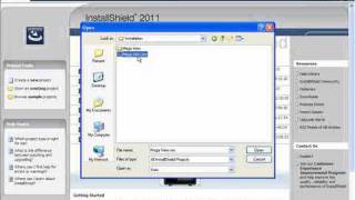 InstallScript  How to Reuse an Existing InstallShield Project  InstallShield 2011 [upl. by Pickard]