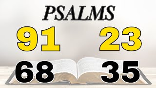 Prayer With PSALM 91  PSALM 23  PSALM 68  PSALM 35 [upl. by Aihtnic441]