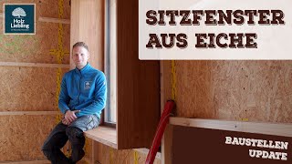 Sitzfenster aus Eiche  Sitzfensterbank herstellen und einbauen  HolzLiebling DIY [upl. by Aynom]