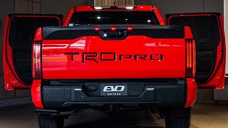 2024 Orange Toyota Tundra TRD Pro  Luxury Pickup Truck in Detail [upl. by Blankenship]