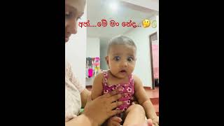 Melis’ fun look  අම්මි හොරෙන් video කරද්දී අහු උනාම meli subscribe memories shorts [upl. by Brieta19]