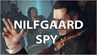 Gwent The Witcher Card Game  Nilfgaard Spy deck  Emhyr Gameplay [upl. by Lekzehcey]