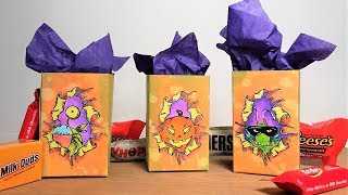 Easy Halloween Treat Bags no template needed [upl. by Lrad200]