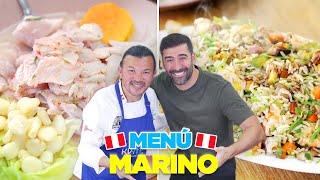 JORGE CREMADES PREPARA CEVICHE 🇵🇪 POR PRIMERA VEZ [upl. by Ruelle378]