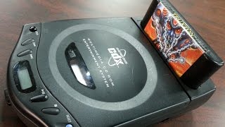 Classic Game Room  SEGA GENESIS CDX console review [upl. by Kling]