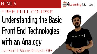 Understanding the Basic Front End Technologies with an Analogy  Lesson 2  HTML 5 [upl. by Ruddie629]