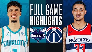 Charlotte Hornets vs Washington Wizards Full Game Highlights  Oct 12  2023 NBA Preseason [upl. by Atibat]