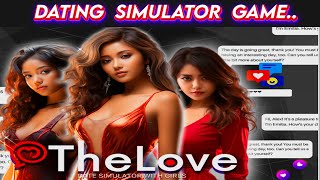 The Love  Date Simulator with Girls Gameplay  Dating Tips And Training Switch 4K [upl. by Philoo]