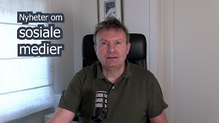 Nyheter om sosiale medier uke 43 [upl. by Stephenie]