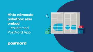 PostNord Paketbox – Hitta paketbox [upl. by Amolap]