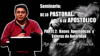 De lo Pastoral a lo Apostolico 02  Bases Apostólicas Esferas de autoridad [upl. by Goodman]