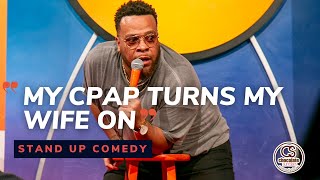 My CPAP Turns My Wife On  Comedian Tahir Moore  Chocolate Sundaes Standup Comedy [upl. by Ettenig]