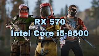 RX 570 4gb Intel Core i58500 RUST [upl. by Nerot]