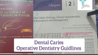 Dental Caries Operative Dentistry BDS Final Year  MedicalStuffSHF07 [upl. by Algy224]