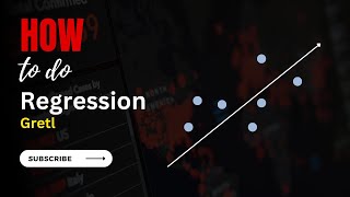 gretl regression How to perform Regression in gretl software gretl [upl. by Hsirahc]