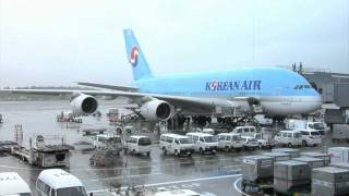 Korean Air firstever A380 commercial flight  Unravel Travel TV [upl. by Hau]