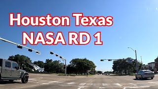 NASA Rd 1  Baybrook Mall Houston Texas driving [upl. by Bores925]