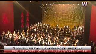 Operngala 2016 450000 Euro für AidsStiftung [upl. by Oivaf317]