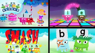 Phonics Summer Vacations A to Z  Learn to Read  Alphablocks [upl. by Allemaj]