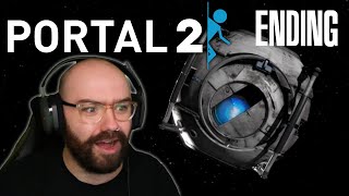 Portal to the Moon  The Ending of Portal 2  Blind Playthrough Part 5  ENDING [upl. by Eaner541]