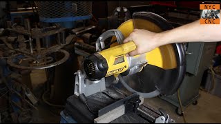 The Best Metal Cutting Saw Aluminum AND Steel DeWalt DW872 MultiCutter Review [upl. by Alban]