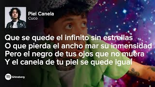 Cuco  Piel Canela LETRA [upl. by Innes]