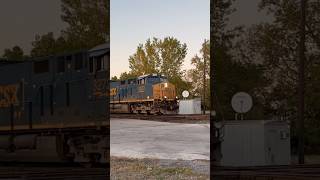 CSX 3272 passing iron triangle railpark csx trainspotting railfan [upl. by Annod693]