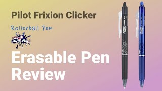 Pilot Frixion Rollerball  Erasable Pen [upl. by Beedon]