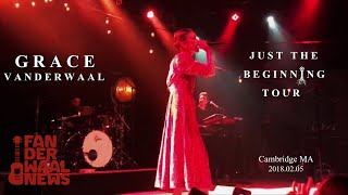 Grace VanderWaal  Just the Beginning Tour Full Cambridge MA Show • 20180205 [upl. by Susejedesoj]