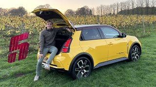 Alles over de Renault 5 E Tech 100 Electric I Laadpaalklever review [upl. by Tenneb]