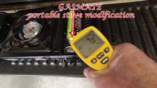 Gasmate portable single burner BBQ modification [upl. by Anah563]