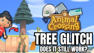 Cliffside Tree Glitch Update  Animal Crossing New Horizons [upl. by Beitch5]