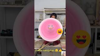 Cotton candy 🍭 cottoncandymachine satisfying [upl. by Corine]