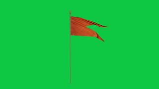 Green Screen Temple Flag [upl. by Eitnom]