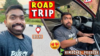 Boys Road Trip Shuru 😍 Delhi To Himachal Pradesh ⛰️ [upl. by Zzahc61]