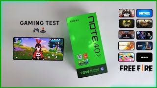 Infinix Note 40 Pro 5G Free Fire Test  Infinix Note 40 Pro 5G Free Fire Gameplay  Gaming Test 🔥 [upl. by Mages]