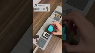 Armor Trimming Minecraft Iron Leggings BUT Lego  Diamond 💎 [upl. by Fancy]